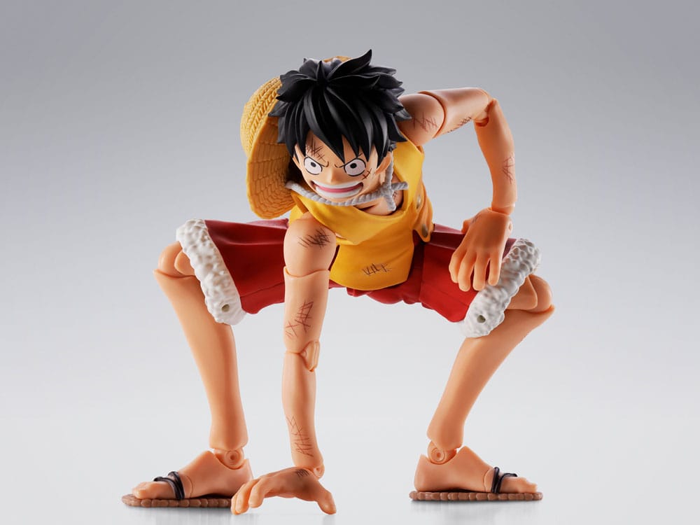Luffy Marineford One Piece figura articulada 15 cm