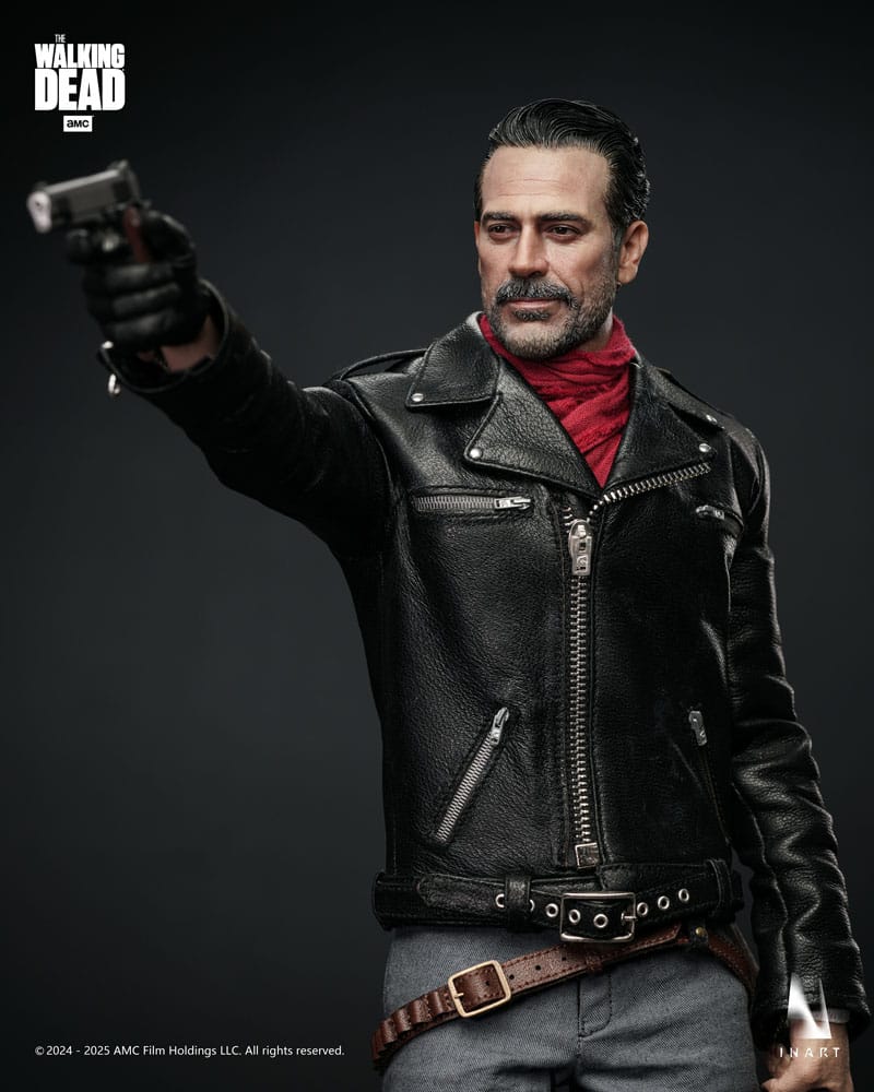 Figura Negan Smith INART escala 1/6 con accesorios y base expositora