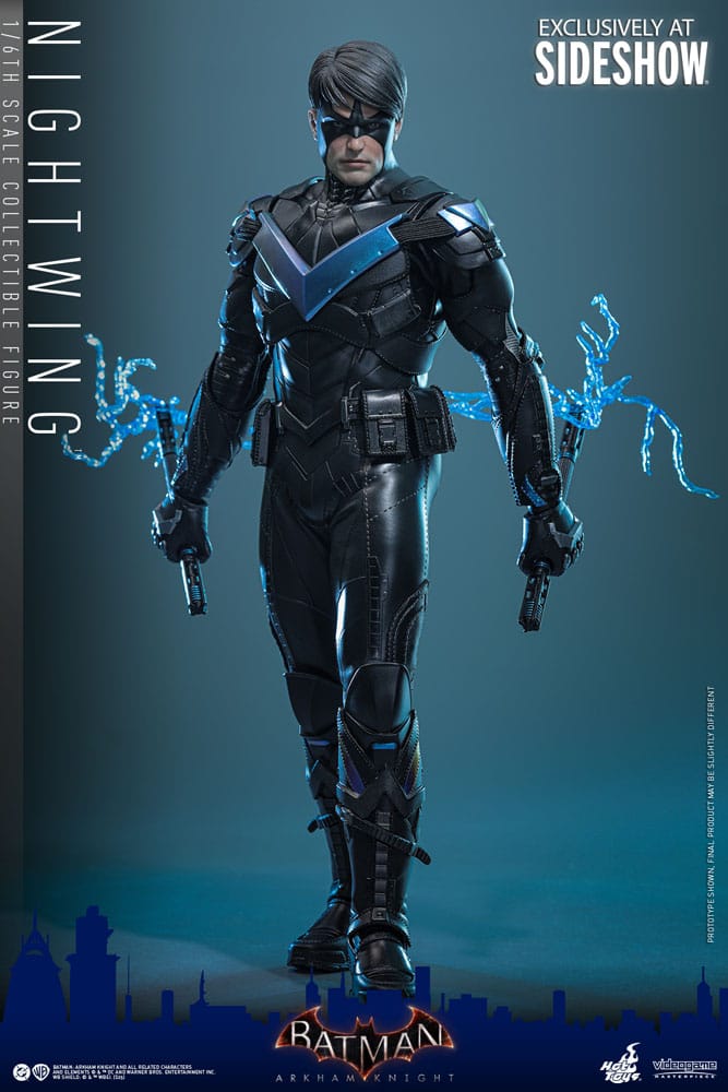 Figura Nightwing Batman Arkham Knight Hot Toys 1/6 escala 30 cm Videogame Masterpiece.
