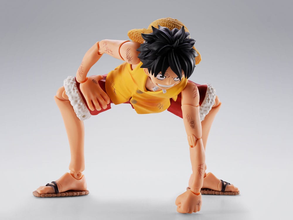 Coleccionable One Piece Luffy Marineford S.H.Figuarts articulado