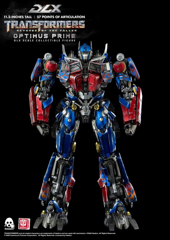 Figura DLX Optimus Prime Threezero 28 cm Transformers Revenge of the Fallen