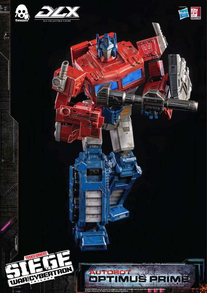 Figura DLX Optimus Prime escala 1/6 basada en Transformers War for Cybertron