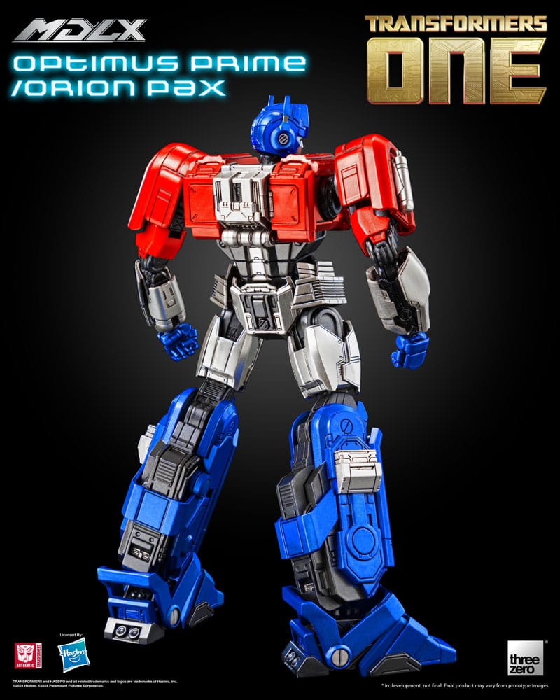 Accesorios incluidos en la figura MDLX Optimus Prime / Orion Pax como hacha, manos y placas de pecho