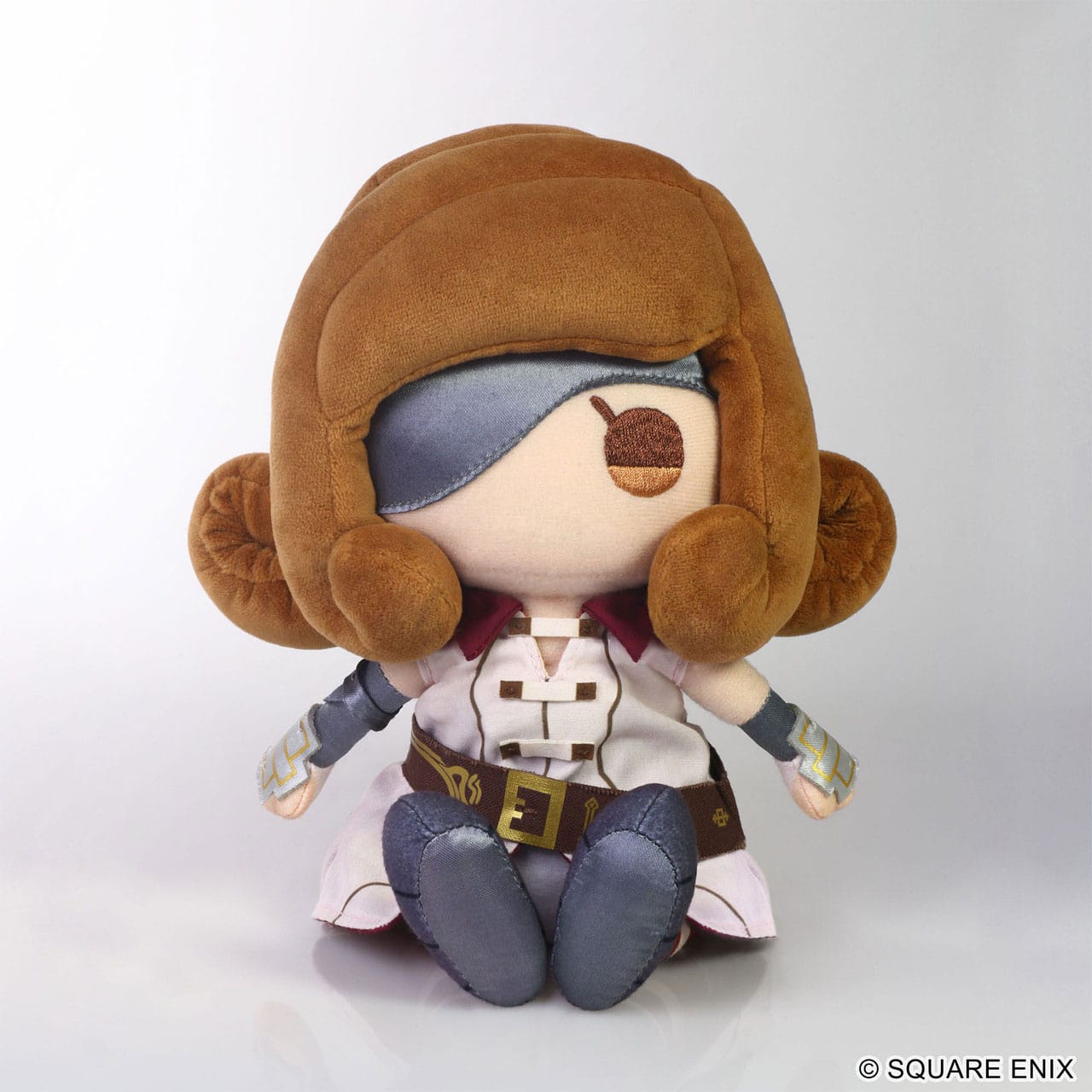 Vista frontal del peluche oficial de Beatrix 19 cm – Final Fantasy IX