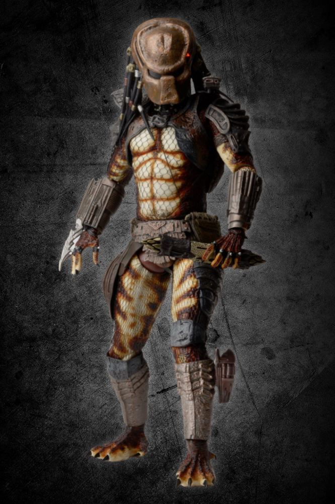 Figura City Hunter Predator 2 de NECA, escala 1/4, 51 cm de altura.
