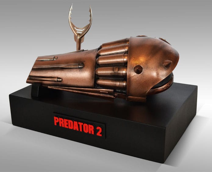 Armas Predator 2 a escala real, edición limitada de 28 cm