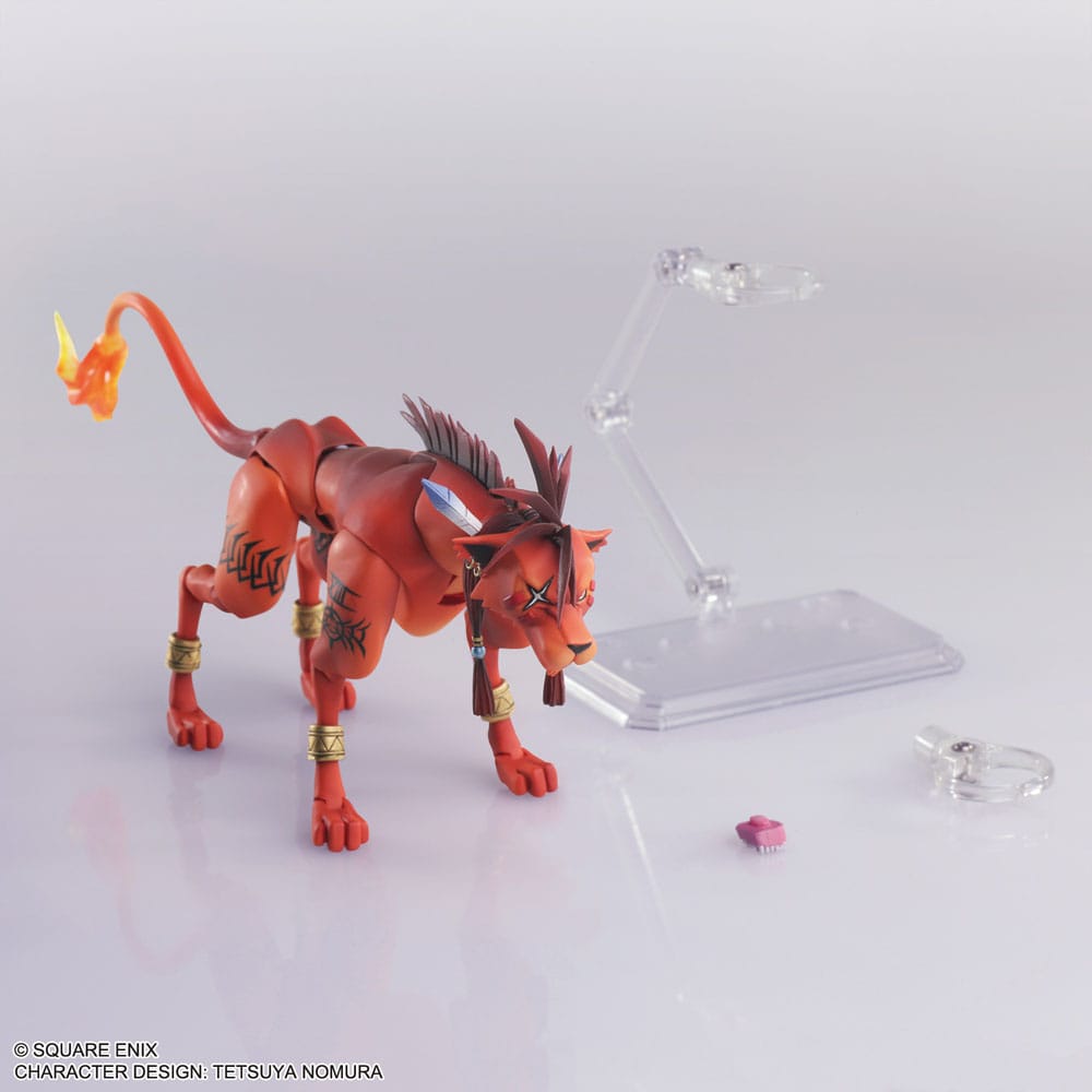 Figura Red XIII Final Fantasy VII Bring Arts Square Enix con detalles fieles.