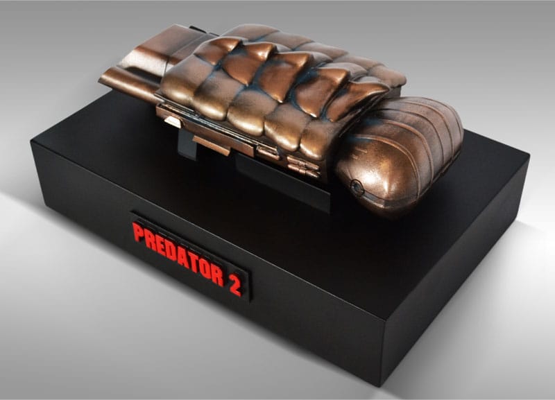 Plasmacaster tamaño real de 25 cm, réplica oficial de Predator 2