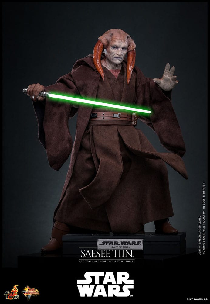 Escultura detallada de Saesee Tiin – Hot Toys Movie Masterpiece escala 1/6