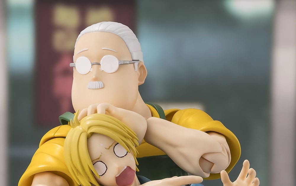 Figura Sakamoto Taro con puños, caras adicionales y escenas de acción – Tamashii Nations