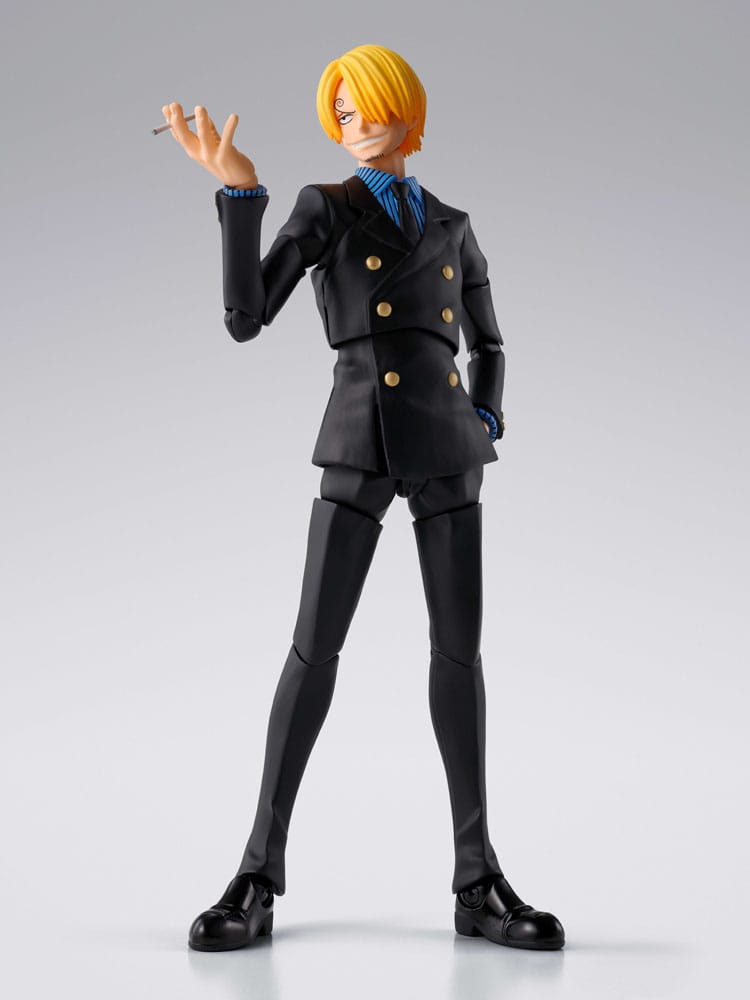 Figura articulada de Sanji mostrando puño cerrado