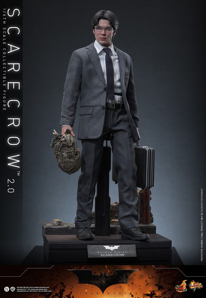 Figura articulada Scarecrow 2.0 con accesorios – Hot Toys