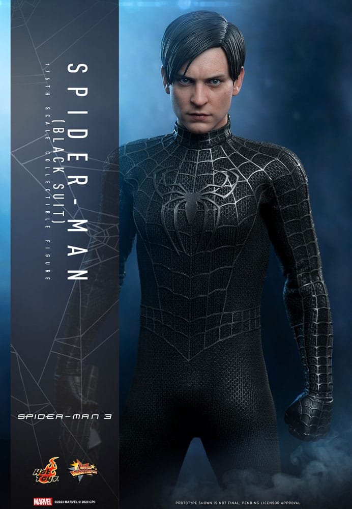 Cabeza intercambiable de Peter Parker con simbionte Venom – Hot Toys