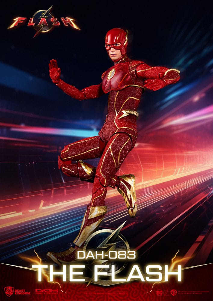 Figura The Flash Beast Kingdom con manos intercambiables y pose dinámica.