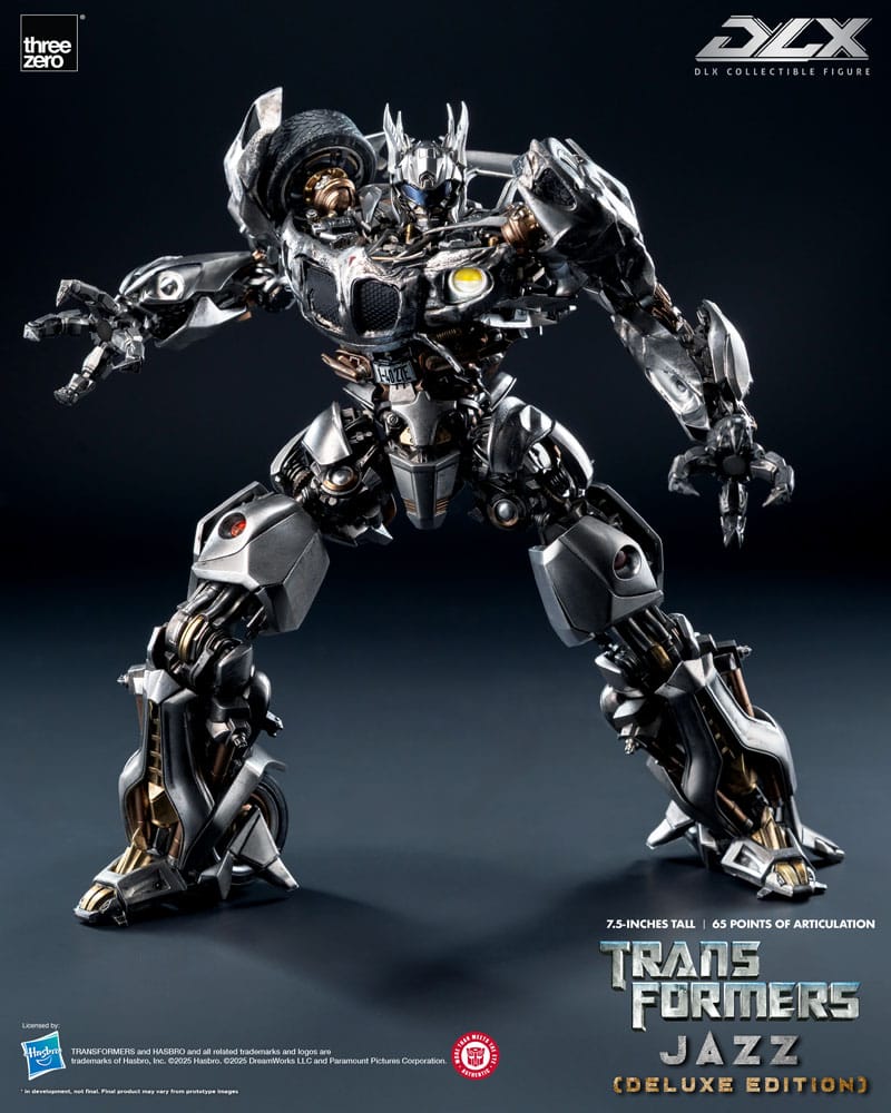 Figura articulada Jazz DLX Deluxe Edition Threezero Transformers