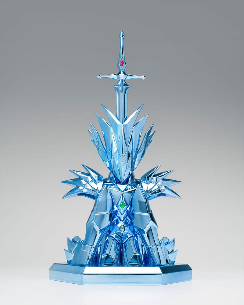 Base con forma de tótem de Odin incluida con la figura de Seiya.