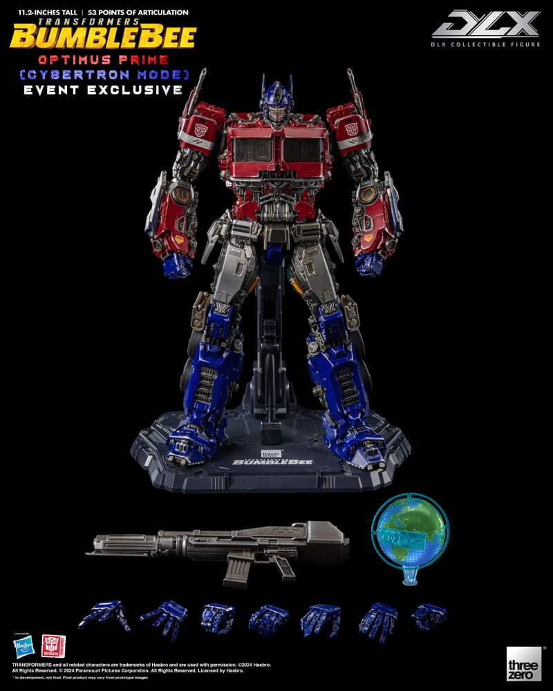 Figura Optimus Prime modo Cybertron escala 1/6 de Threezero.