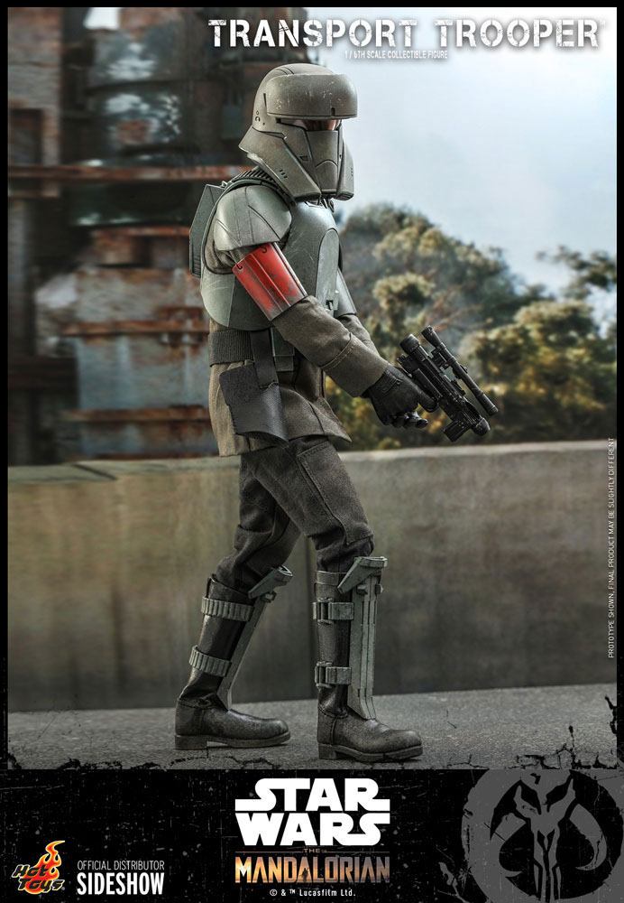 Figura Transport Trooper Hot Toys con fondo de combate β escala 1/6