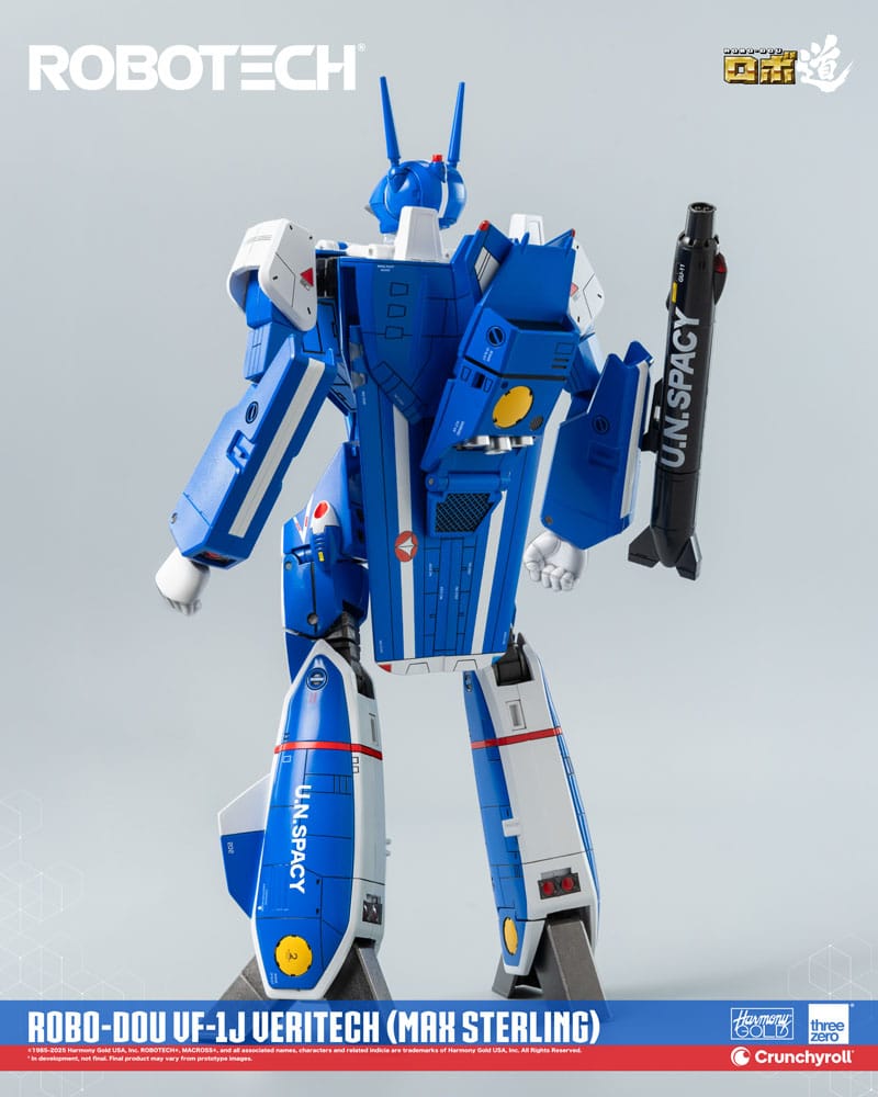 Accesorios incluidos con la figura Veritech Max Sterling – Robotech