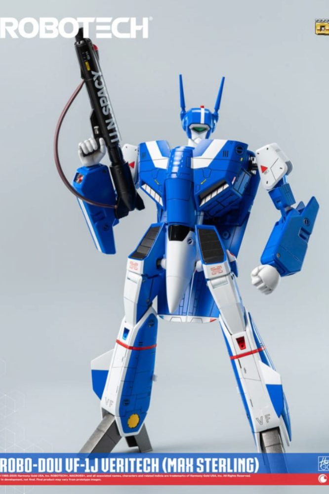 Figura Veritech Max Sterling 20 cm de Threezero basada en el anime Robotech