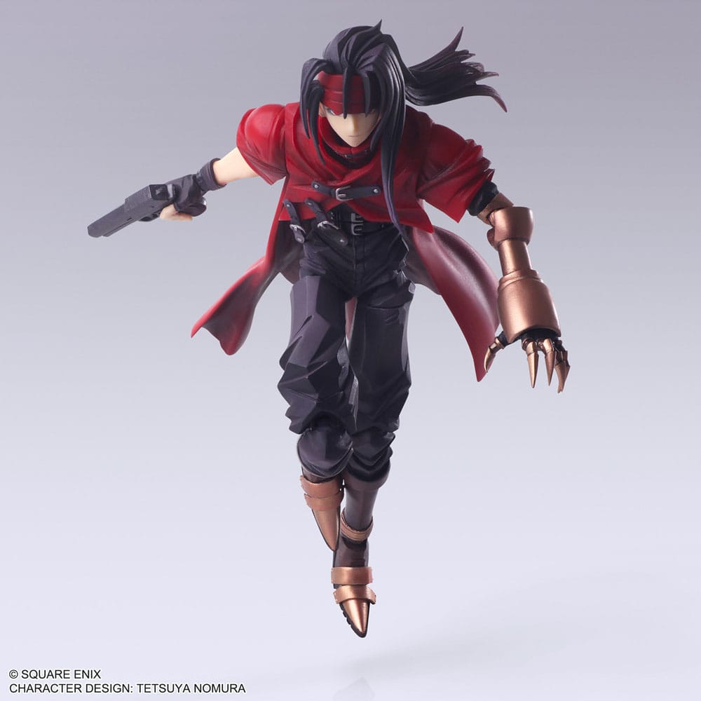 Figura de colección Vincent Valentine Final Fantasy VII Bring Arts Square Enix.