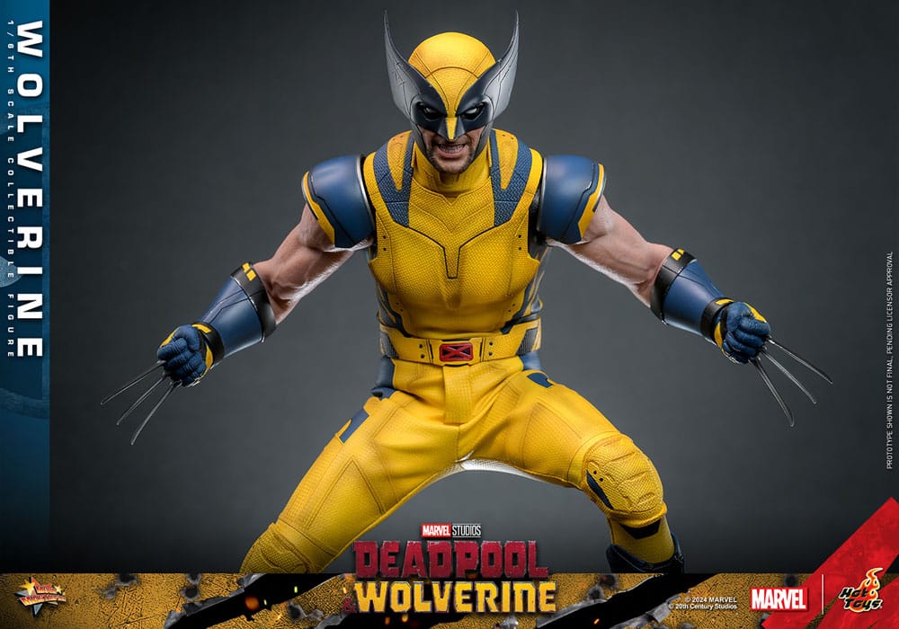 Figura de acción articulada de Wolverine basada en Deadpool & Wolverine, escala 1/6.