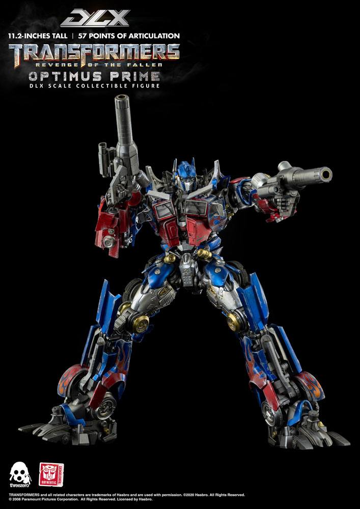 TRANSFORMERS: REVENGE OF THE FALLEN – FIGURA DLX OPTIMUS PRIME 28 CM (THREEZERO)