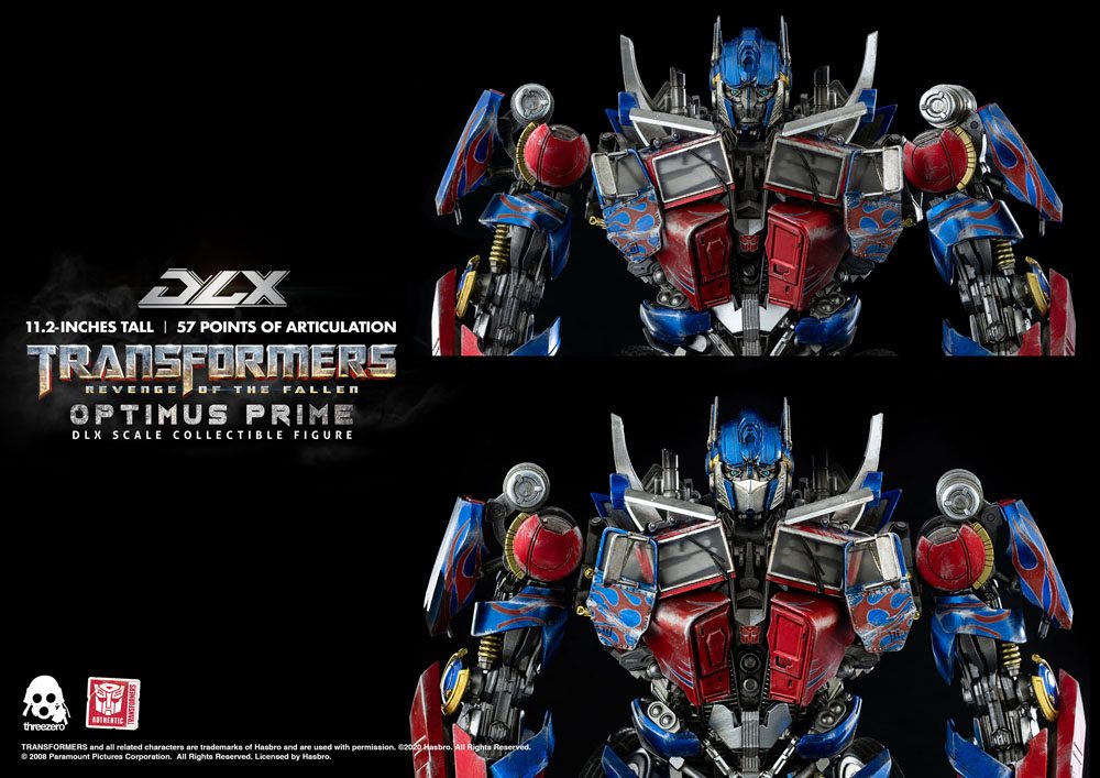TRANSFORMERS: REVENGE OF THE FALLEN – FIGURA DLX OPTIMUS PRIME 28 CM (THREEZERO)