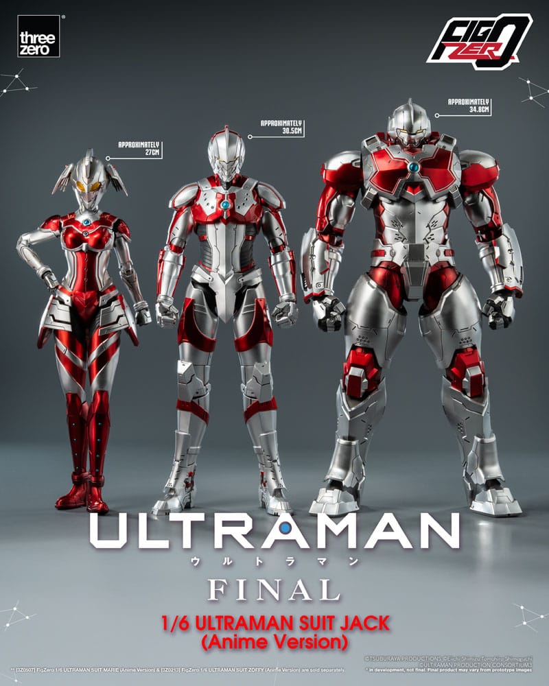 ULTRAMAN SUIT JACK – FIGURA 1/6 (THREEZERO – ULTRAMAN FINAL)