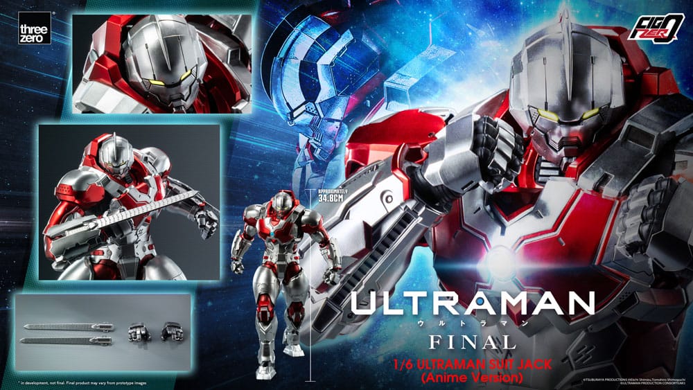 ULTRAMAN SUIT JACK – FIGURA 1/6 (THREEZERO – ULTRAMAN FINAL)