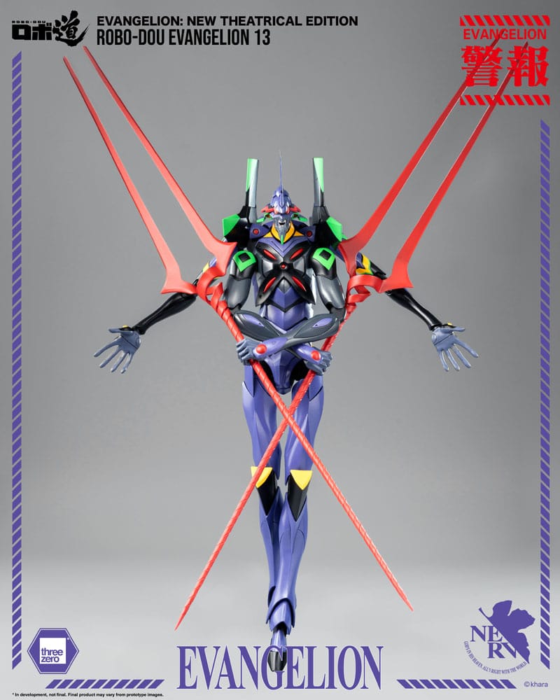 EVANGELION 13 – FIGURA ROBO-DOU 28 CM (THREEZERO – NEW THEATRICAL EDITION)