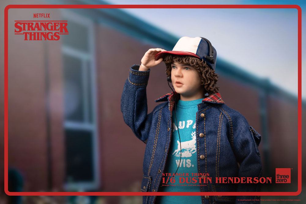 DUSTIN HENDERSON FIGURA 1/6 STRANGER THINGS – THREEZERO