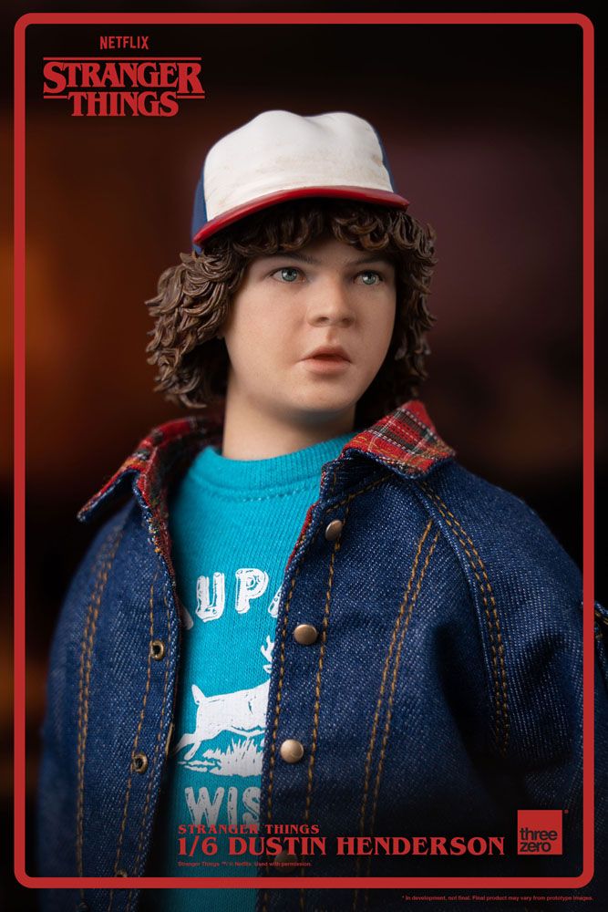 DUSTIN HENDERSON FIGURA 1/6 STRANGER THINGS – THREEZERO
