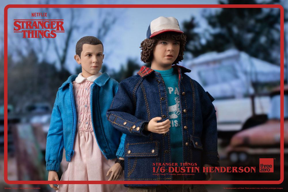 DUSTIN HENDERSON FIGURA 1/6 STRANGER THINGS – THREEZERO