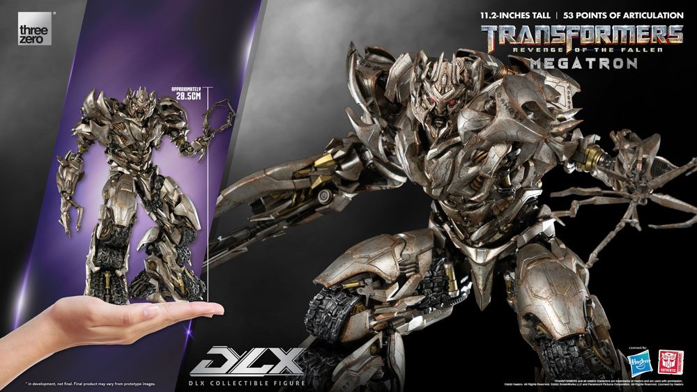 MEGATRON – FIGURA DLX 28 CM (THREEZERO – TRANSFORMERS: LA VENGANZA DE LOS CAÍDOS)