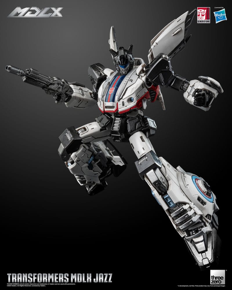 TRANSFORMERS – FIGURA MDLX JAZZ 15 CM (THREEZERO – HASBRO)
