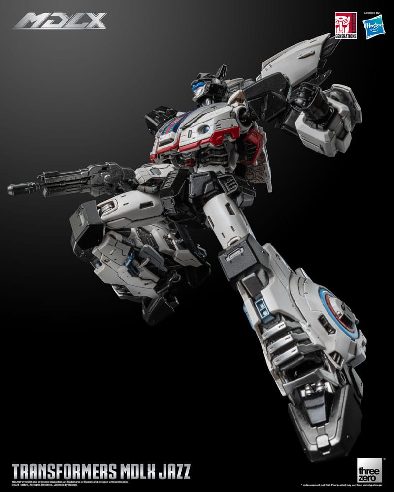 TRANSFORMERS – FIGURA MDLX JAZZ 15 CM (THREEZERO – HASBRO)