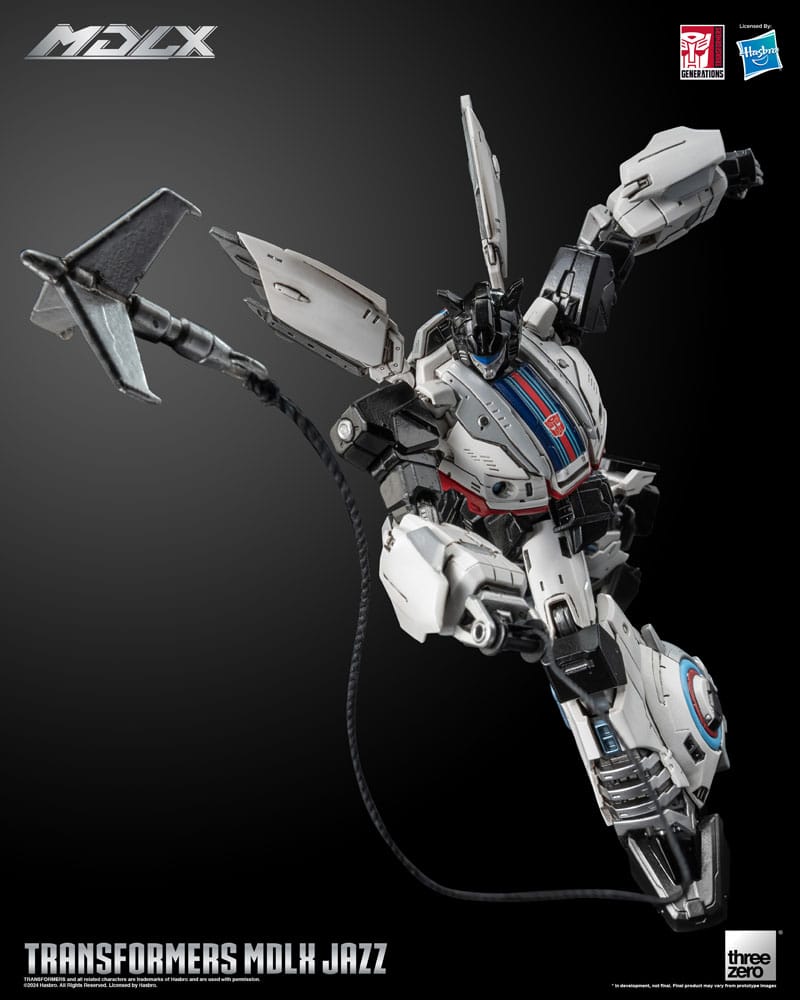 TRANSFORMERS – FIGURA MDLX JAZZ 15 CM (THREEZERO – HASBRO)