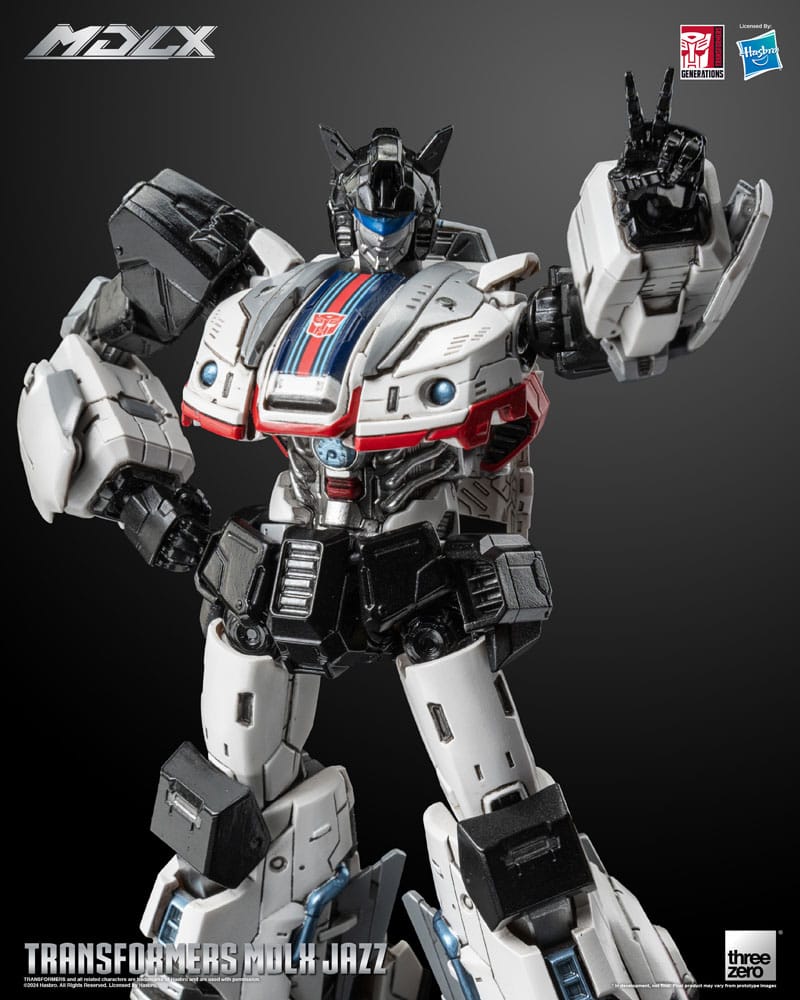 TRANSFORMERS – FIGURA MDLX JAZZ 15 CM (THREEZERO – HASBRO)