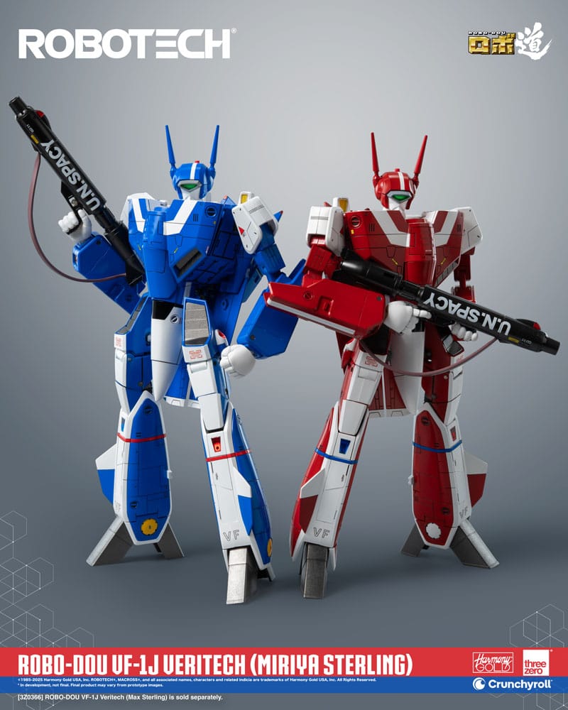 ROBO-DOU VF-1J VERITECH – FIGURA 20 CM (THREEZERO – ROBOTECH)