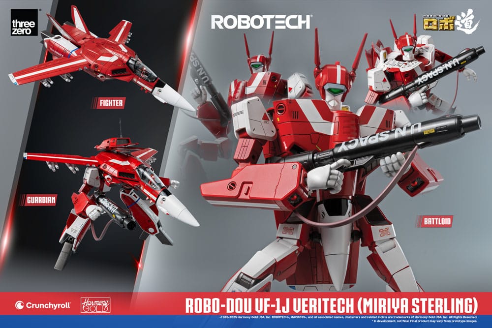 ROBO-DOU VF-1J VERITECH – FIGURA 20 CM (THREEZERO – ROBOTECH)