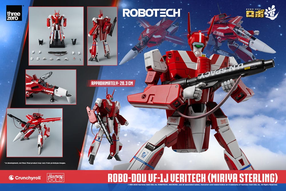 ROBO-DOU VF-1J VERITECH – FIGURA 20 CM (THREEZERO – ROBOTECH)