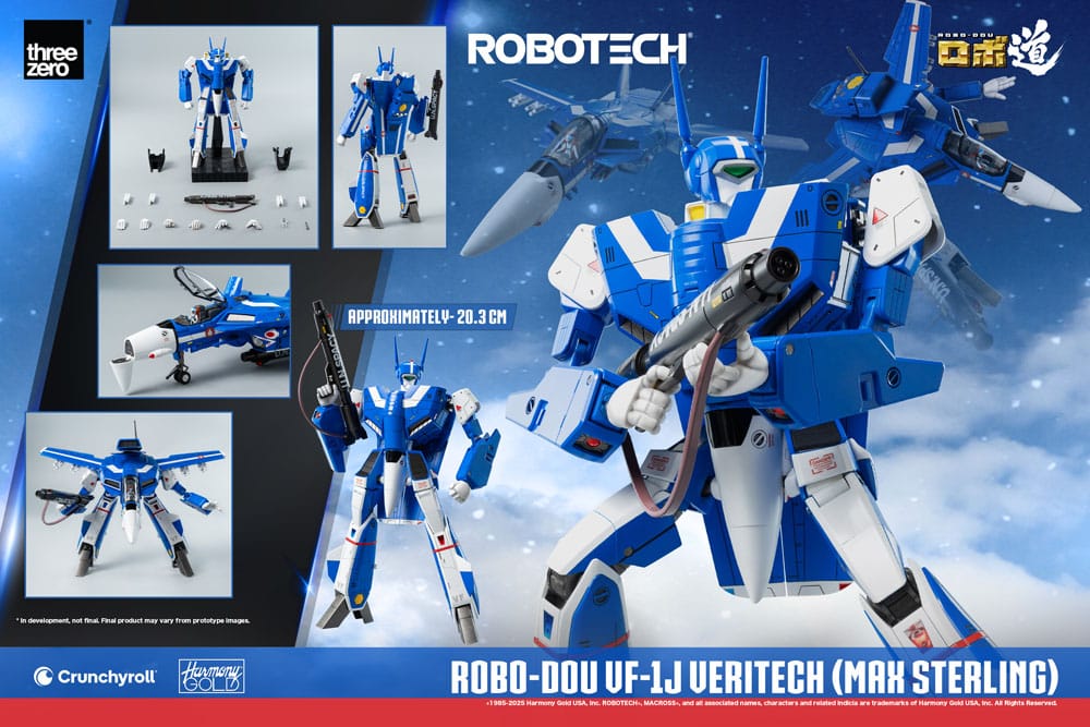 ROBO-DOU VF-1J VERITECH (MAX STERLING) – FIGURA 20 CM (THREEZERO – ROBOTECH)