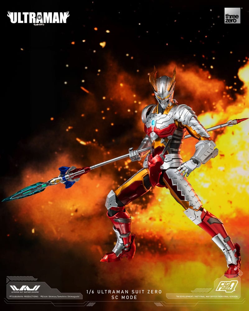 ULTRAMAN SUIT ZERO SC MODE β FIGURA 1/6 (THREEZERO β ULTRAMAN)