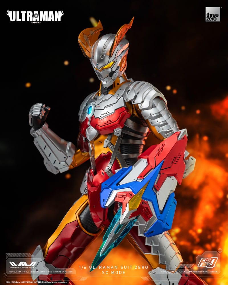 ULTRAMAN SUIT ZERO SC MODE β FIGURA 1/6 (THREEZERO β ULTRAMAN)