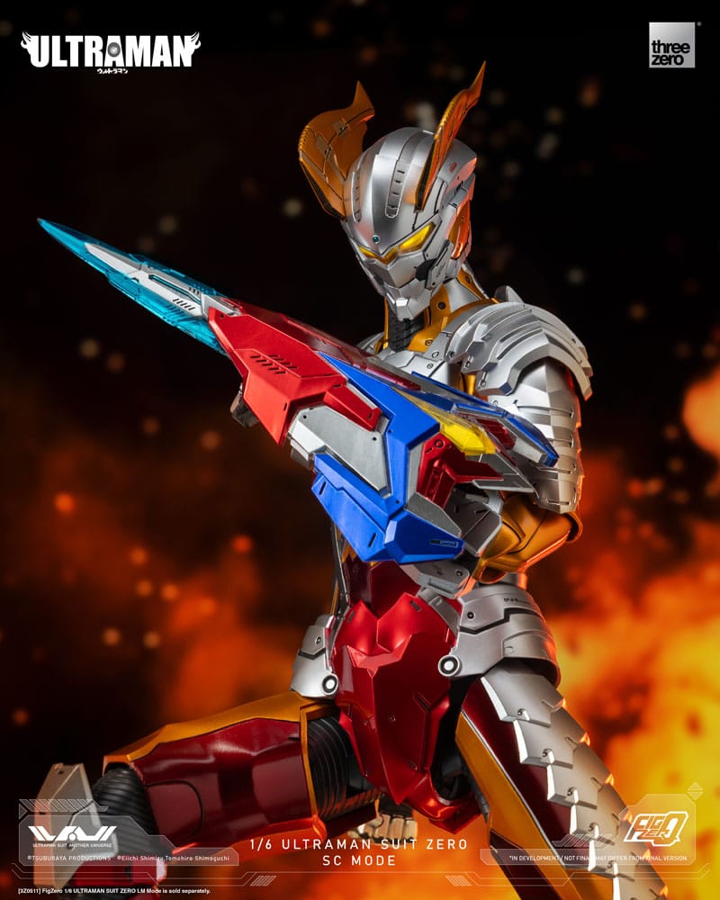 ULTRAMAN SUIT ZERO SC MODE β FIGURA 1/6 (THREEZERO β ULTRAMAN)