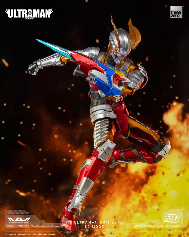 ULTRAMAN SUIT ZERO SC MODE β FIGURA 1/6 (THREEZERO β ULTRAMAN)