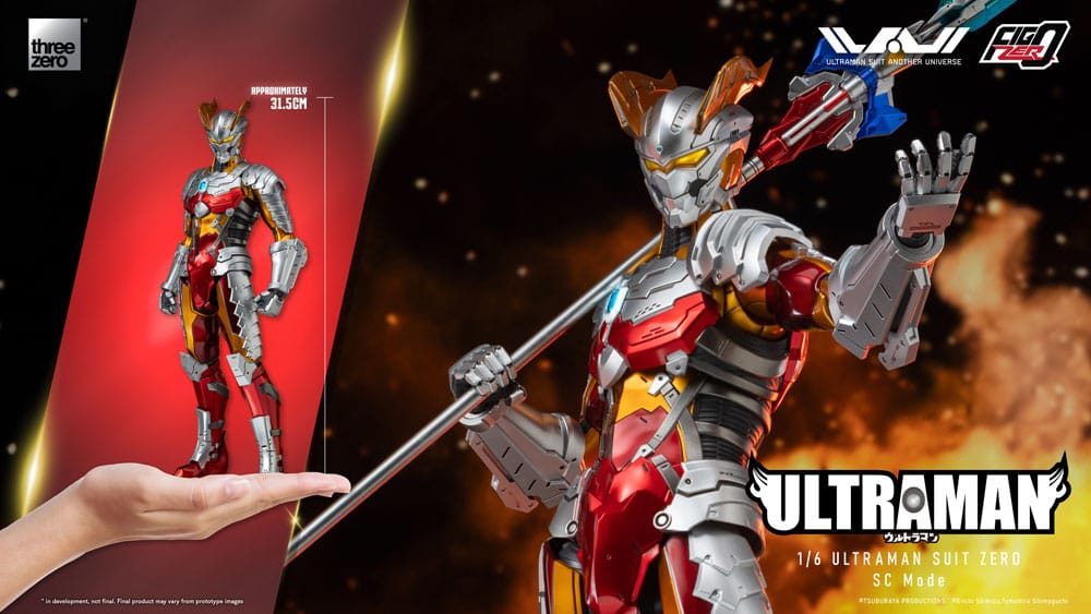 ULTRAMAN SUIT ZERO SC MODE β FIGURA 1/6 (THREEZERO β ULTRAMAN)