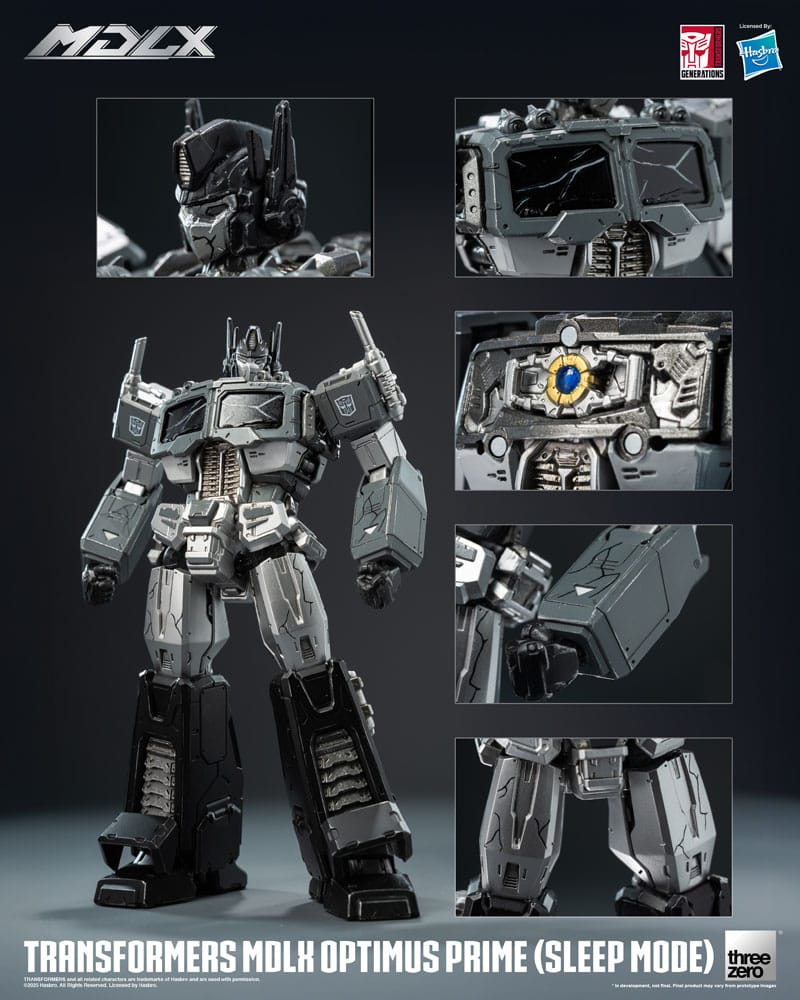 OPTIMUS PRIME (SLEEP MODE) – FIGURA MDLX 18 CM (THREEZERO – TRANSFORMERS)