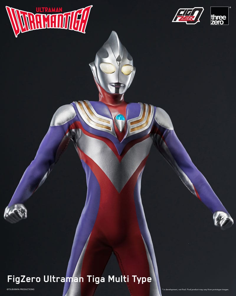 ULTRAMAN TIGA MULTI TYPE – FIGURA FIGZERO 1/6 32 CM (THREEZERO – ULTRAMAN)